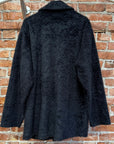 HYSTERIC GLAMOUR SHEARLING FUR COAT ‘BLACK’