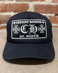CHROME HEARTS ST. BARTHS TRUCKER HAT ‘BLACK’