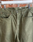 KAPITAL SMILEY PATCH MILITARY PANTS ‘SAGE’