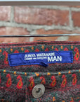 COMME DES GARÇONS JUNYA WATANABE AD2003 FLORAL WOOL PANTS ‘MULTI’