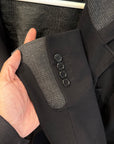 DIRK BIKKEMBERGS HOODED RAYON JACKET ‘BLACK’