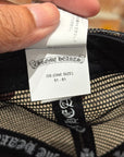 CHROME HEARTS TRIPLE PONY HAIR CROSS PATCH TRUCKER ‘BLACK’