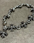 CHROME HEARTS CUTOUT PLUS BRACELET ‘SILVER’