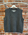 MAISON MARGIELA SHETLAND WOOL SWEATER VEST ‘GRAY’