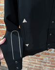 NEEDLES WESTERN SHIRT JACKET ‘BLACK/SILVER’