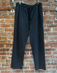 LADY WHITE CO. WOVEN WB SWEATPANTS ‘WASHED BLACK’