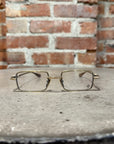 CHROME HEARTS BUCKLE RIDER GLASSES ‘BRASS’