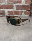 CHANEL VINTAGE PEARL LOGO SUNGLASSES ‘BROWN’