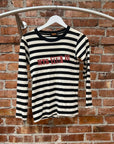 HYSTERIC GLAMOUR STRIPED LONGSLEEVE