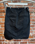 RICK OWENS DRKSDHW SS126 AIRCUT POD SHORTS ‘BLACK’