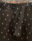 NEEDLES CLASSIC STRAIGHT PATTERN TRACK PANTS ‘BROWN’