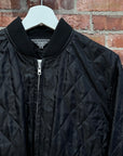 COMME DES GARÇONS AUTOMNE-HIVER 84-85 STAFF BOMBER JACKET ‘BLACK’
