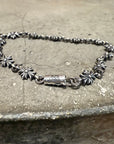 CHROME HEARTS TINY-E 13 LINK BRACELET ‘SILVER’