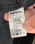 SUPREME SS17 QUILTED LACE FLORAL BOMBER ‘GREY’