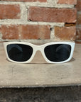 PRADA PR A14S SHIELD SUNGLASSES ‘WHITE’