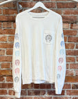 CHROME HEARTS MULTI HORSESHOE LONGSLEEVE ‘WHITE’