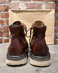 VISVIM ICT VIRGIL MUD DYED BOOTS ‘BROWN’