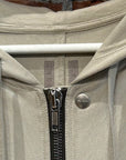 RICK OWENS SS23 EDFU WINDBREAKER ZIP HOODIE ‘PEARL’