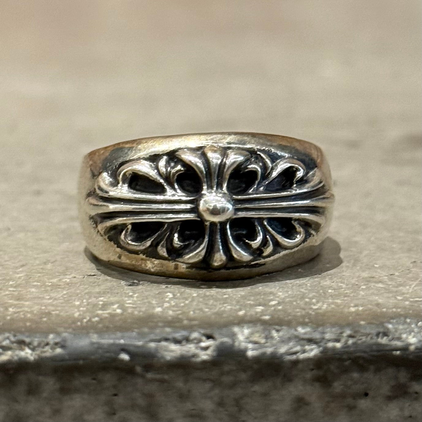 CHROME HEARTS CLASSIC FLORAL RING 'SILVER' – Sadō Room