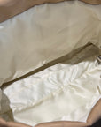 THE ROW MINIMALIST NYLON SHOULDER BAG ‘BEIGE’
