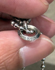 CHROME HEARTS NO.5 DAGGER PENDANT NECKLACE ‘SILVER’