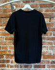 GOSHA RUBCHINSKY LOGO SCRIPT TEE ‘BLACK’