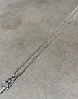 CHROME HEARTS ZIPPER DAGGER NECKLACE