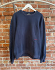 CALVIN KLEIN 205W39NYC RAF SIMONS CREWNECK ‘NAVY’