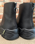 RAF SIMONS BACK ZIP CYLON BOOT ‘BLACK’