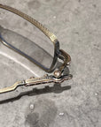 CHROME HEARTS BUCKLE RIDER GLASSES ‘VINTAGE GOLD’