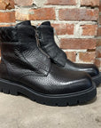 BOTTEGA VENETA HADDOCK ANKLE ZIP BOOTS ‘BLACK’