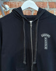 CHROME HEARTS T-BAR ZIP HOODIE ‘BLACK’