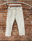 MAISON MARGIELA LINE 10 NEUTRAL TONE WASH JEANS ‘WHITE’