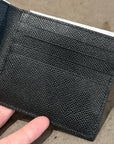 BURBERRY BIFOLD LEATHER WALLET ‘BLACK’