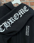 CHROME HEARTS VERTICAL SCRIPT PULLOVER HOODIE ‘BLACK’