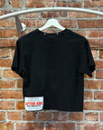 AFTER-HRS THE BEATLES CROPPED TEE ‘BLACK’
