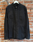 RICK OWENS FW23 FOGPOCKET SHIRT JACKET ‘BLACK’