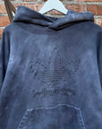 BALENCIAGA SS23 ADIDAS TREFOIL HOODIE ‘VINTAGE BLUE’