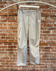 AURA LEE NYLON DRAWSTRING PANTS ‘LIGHT GREY’