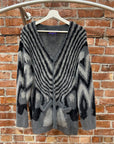 FUCKING AWESOME STRIPED CARDIGAN ‘GREY’