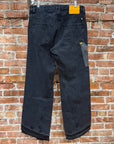 GALLERY DEPT. TWISTED WIDE LEG DENIM ‘BLACK’