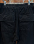 RICK OWENS DRKSDHW RIG CREATCH CARGO ‘BLACK’