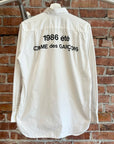 COMME DES GARÇONS 1986 ETE STAFF SHIRT ‘WHITE’