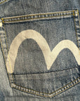EVISU FADED OSAKA DENIM 'VINTAGE BLUE'