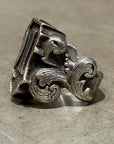 KING BABY ONE DOLLAR NOTE RING ‘SILVER’