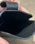 MAISON MARGIELA FOUR STITCH PHONE HOLDER/TRAVEL CASE ‘BLACK’
