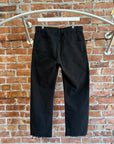HELMUT LANG COTTON DENIM PANT ‘BLACK’