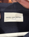 DRIES VAN NOTEN HAWAII GRAPHIC HOODIE ‘NAVY’