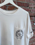 CHROME HEARTS FLORAL HORSESHOE TEE ‘WHITE’