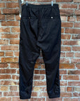 RICK OWENS FW19 LARRY NYLON TRACK PANTS ‘BLACK’